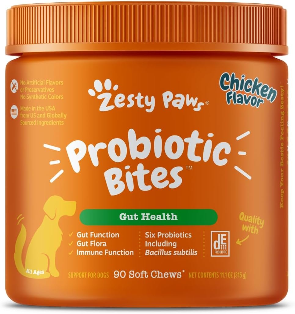 Zesty Paws Probiotic Bites Review 2025: The Soft Chew That Supports Digestive Health