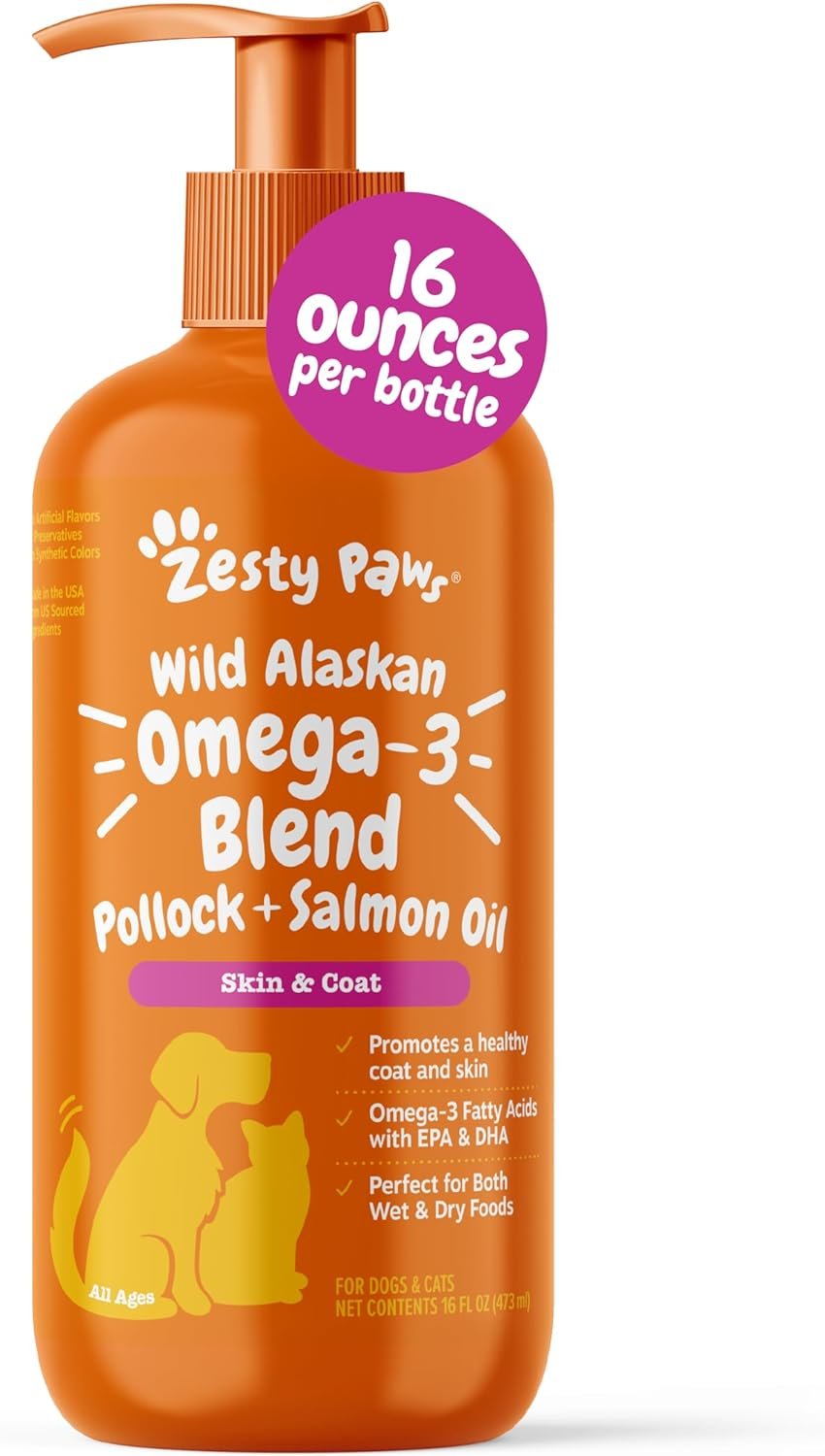 Zesty Paws Wild Alaskan Salmon Oil Review 2025: Omega-3 for Healthier Pets